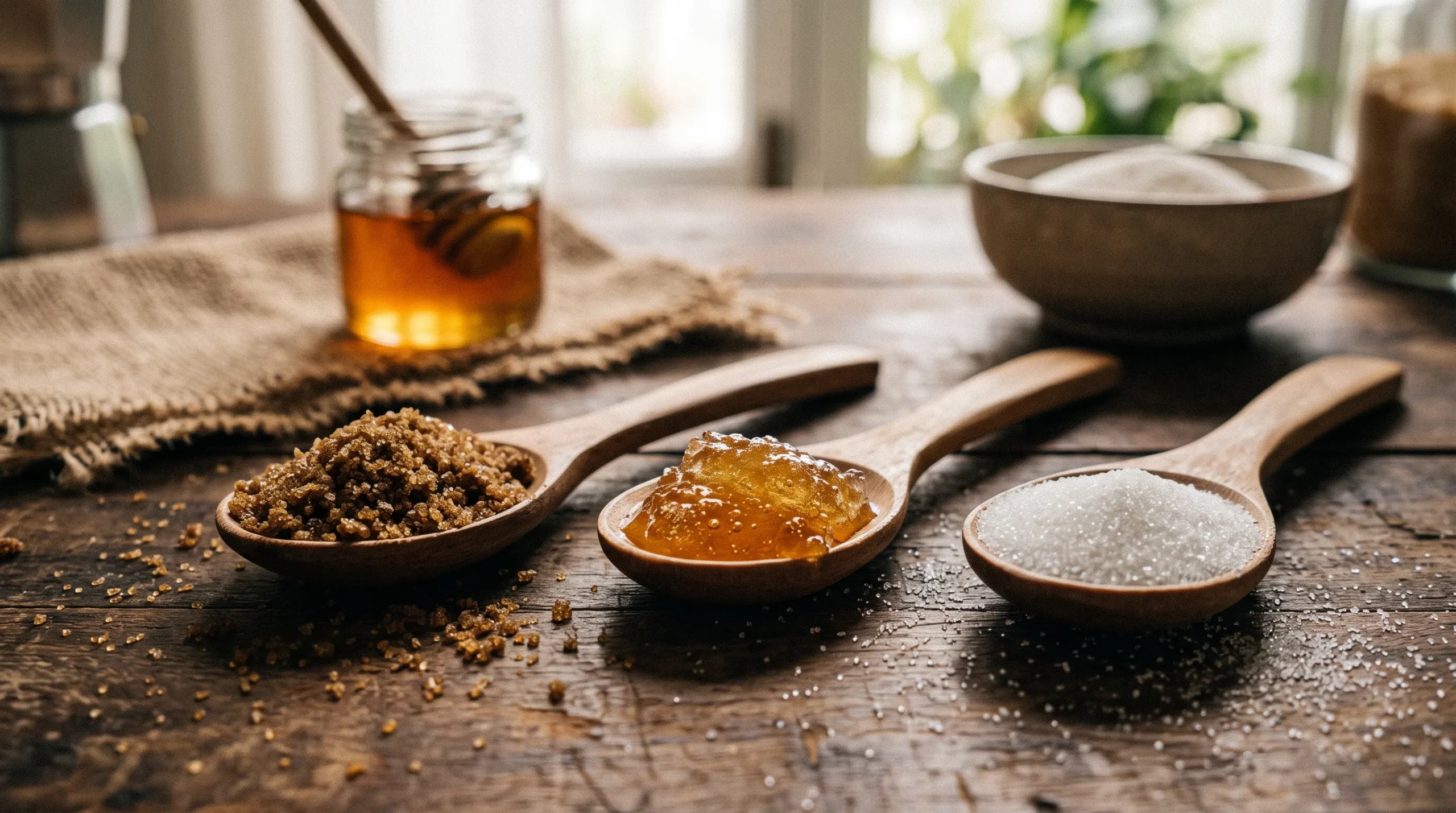 天然的糖真的比較健康嗎?其實黑糖、蜂蜜、白糖對身體來說都一樣
